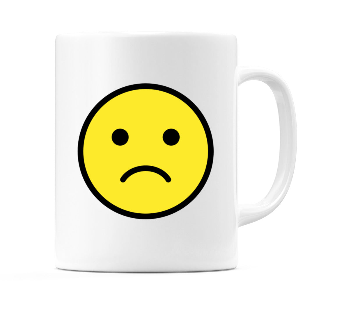 Slightly Frowning Face Emoji Mug
