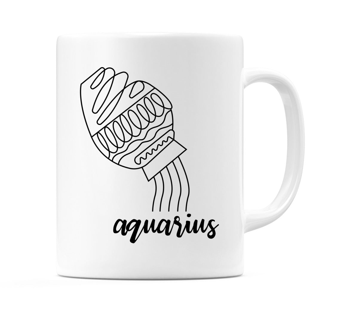 Zodiac Sign Aquarius Mug