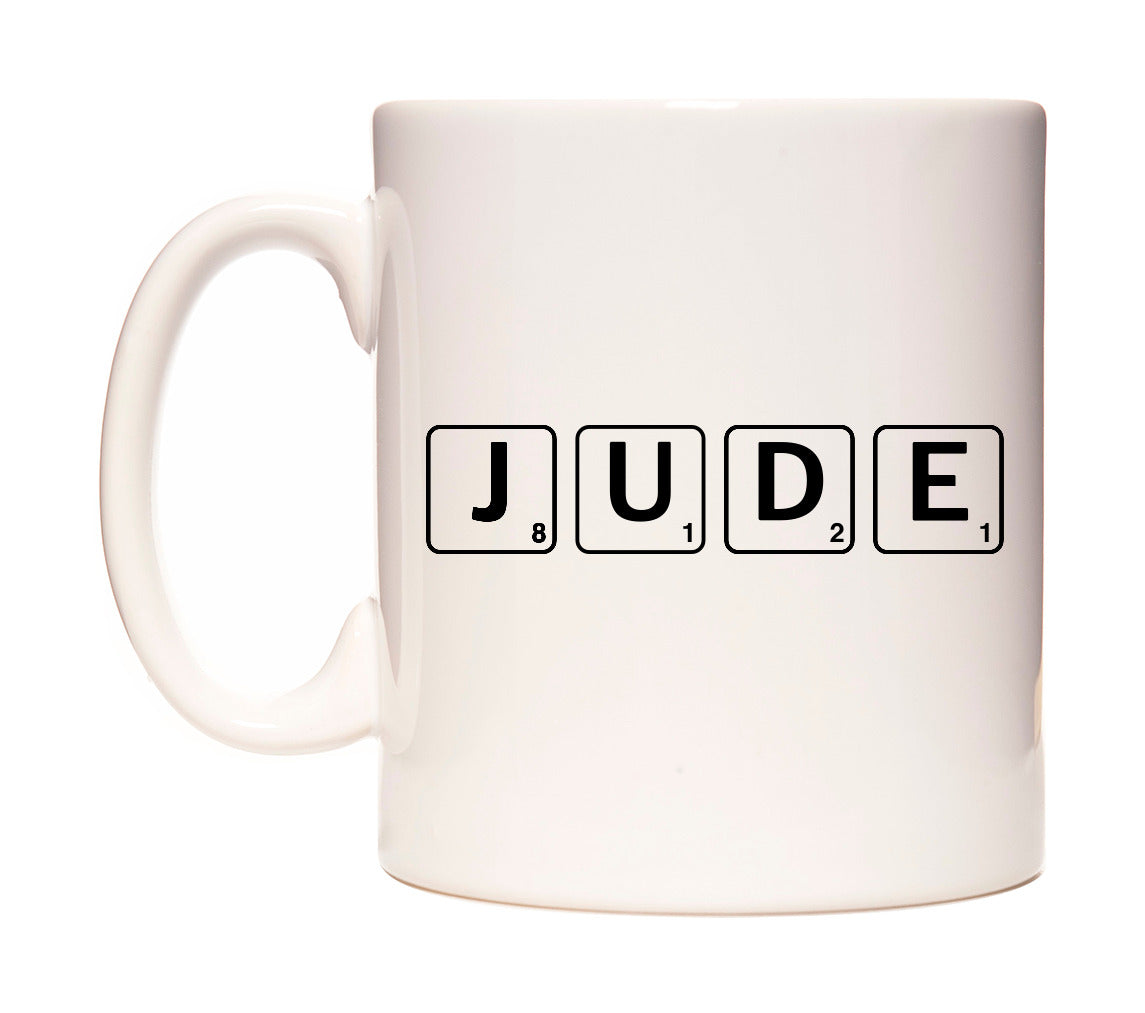 Jude - Scrabble Themed Mug