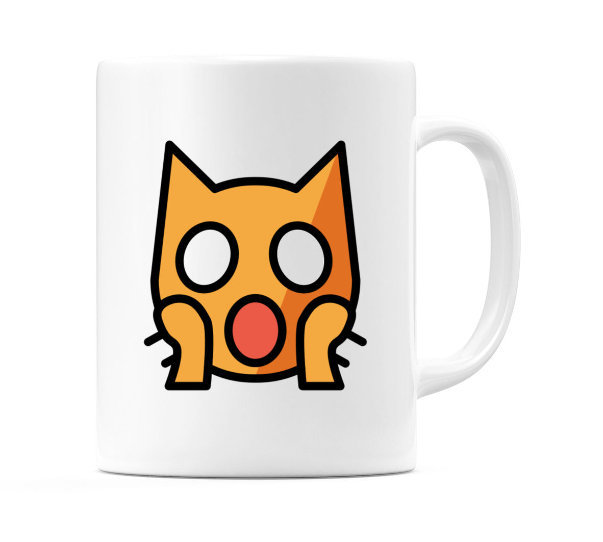 Weary Cat Emoji Mug