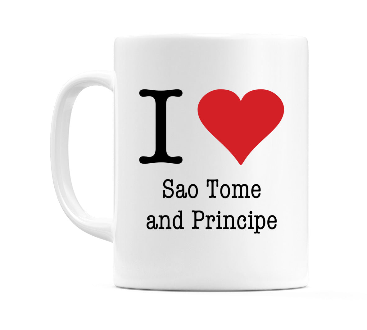 I Love Sao Tome and Principe Mug