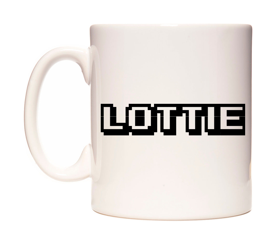 Lottie - Arcade Themed Mug