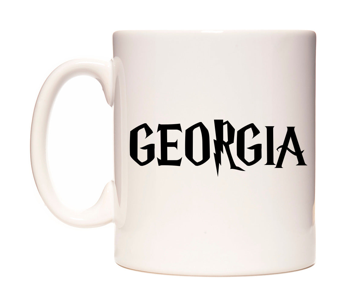 Georgia - Wizard Themed Mug