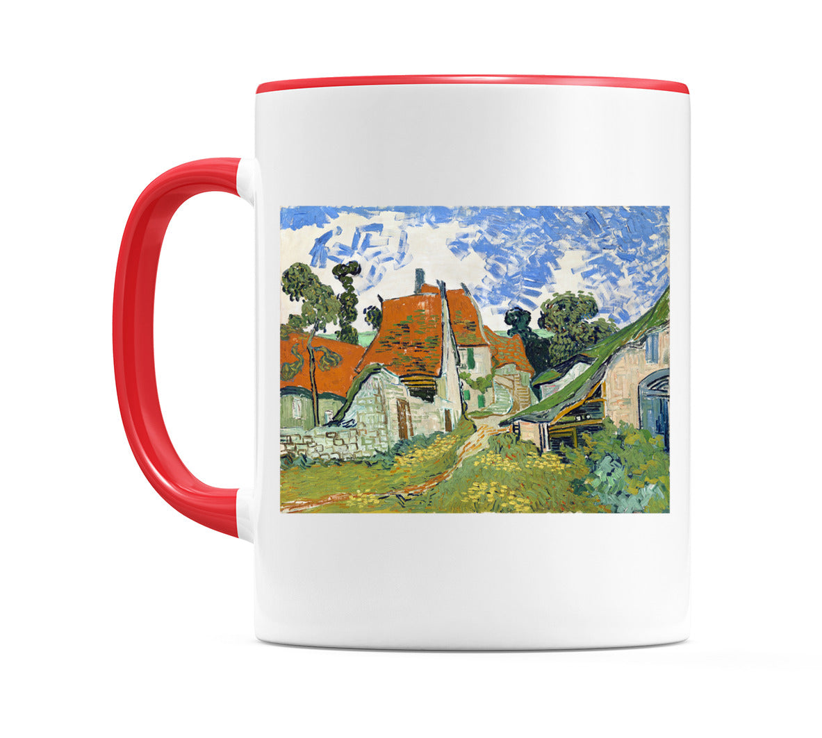 Street in Auvers-sur-Oise (1890) Mug