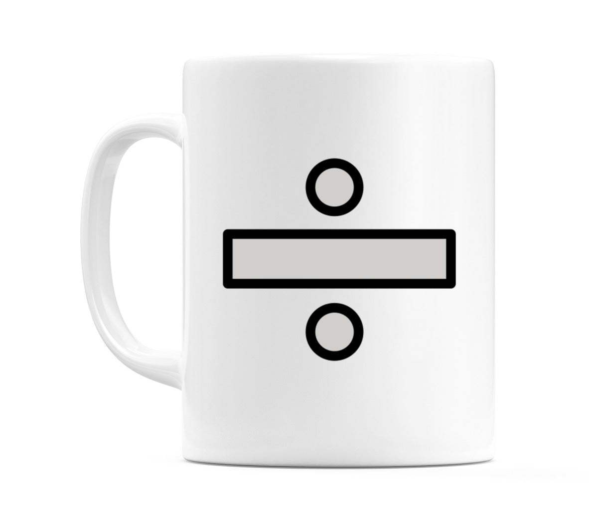 Division Sign Emoji Mug