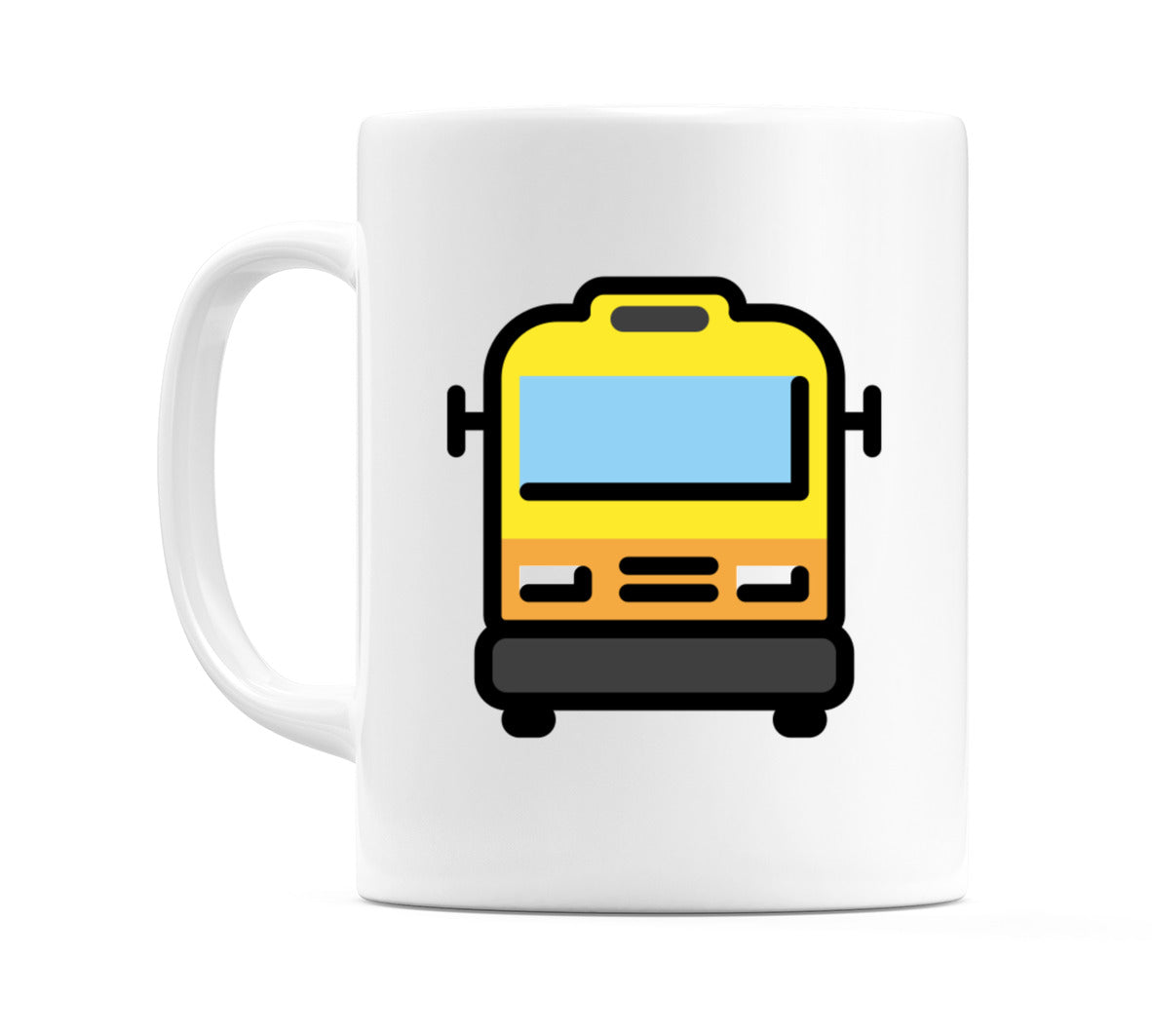 Oncoming Bus Emoji Mug