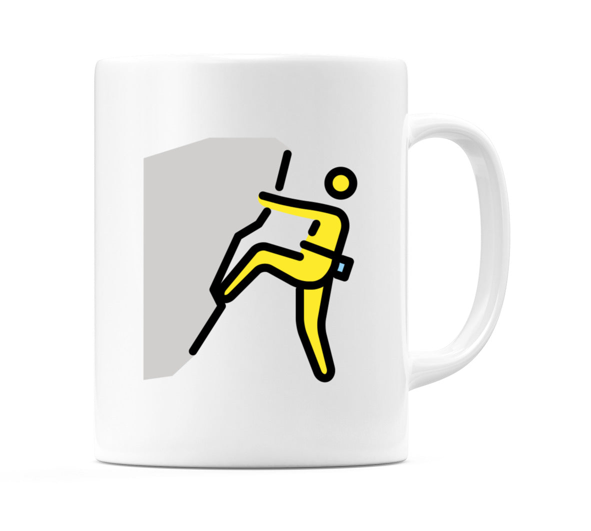 Person Climbing Emoji Mug