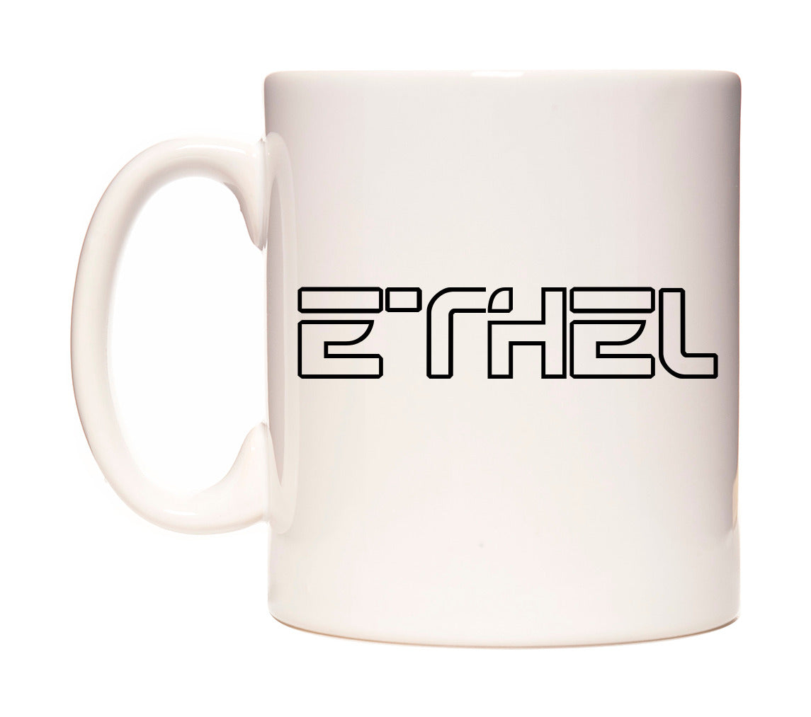 Ethel - Tron Themed Mug