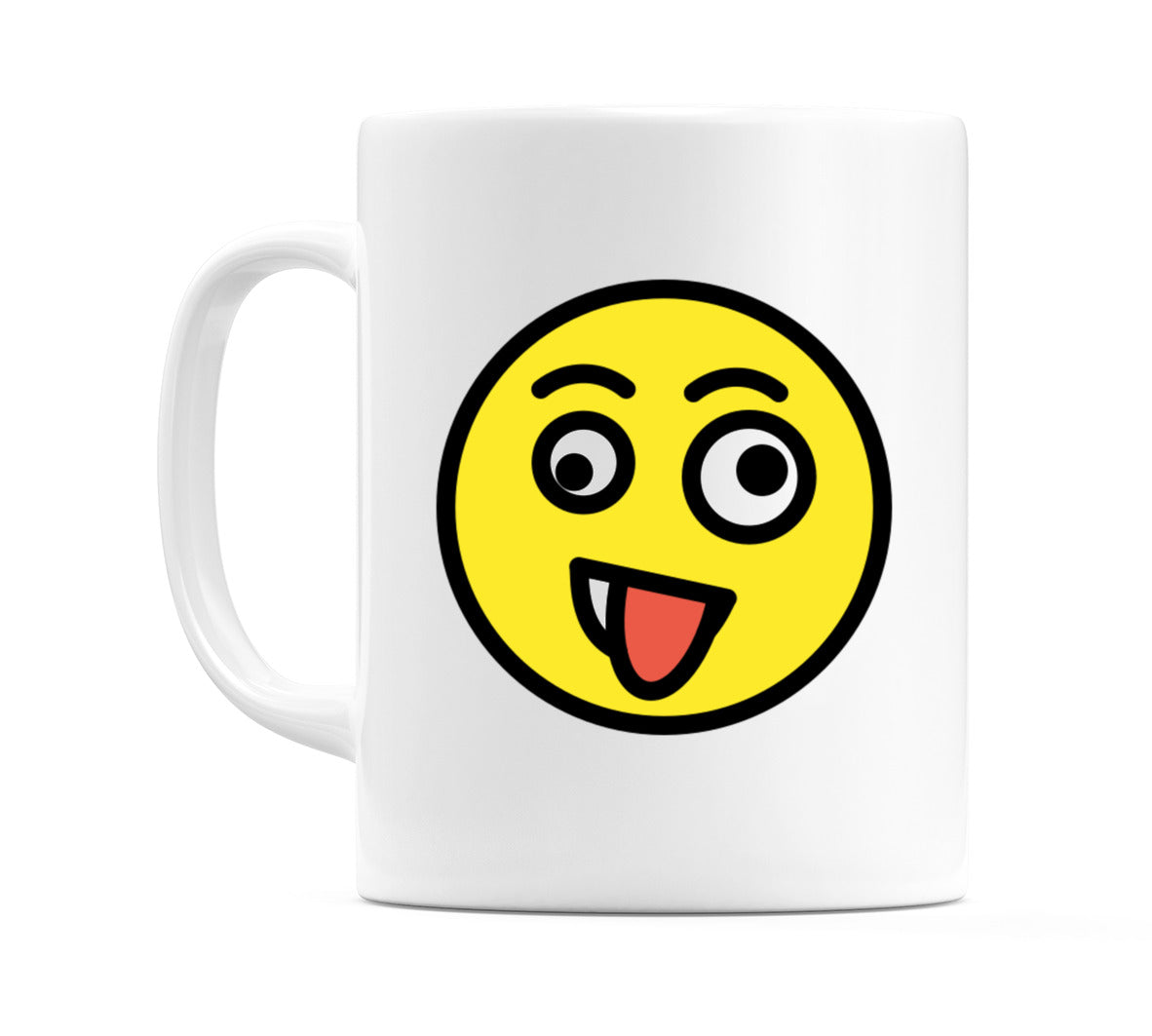 Zany Face Emoji Mug