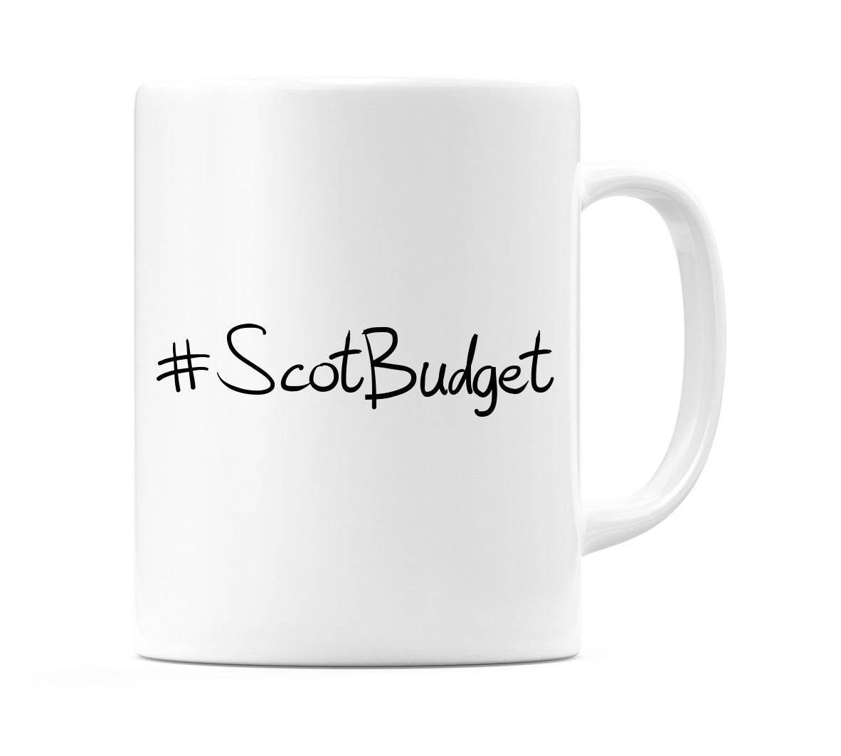 #ScotBudget Mug