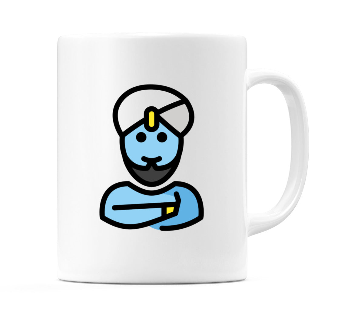 Male Genie Emoji Mug