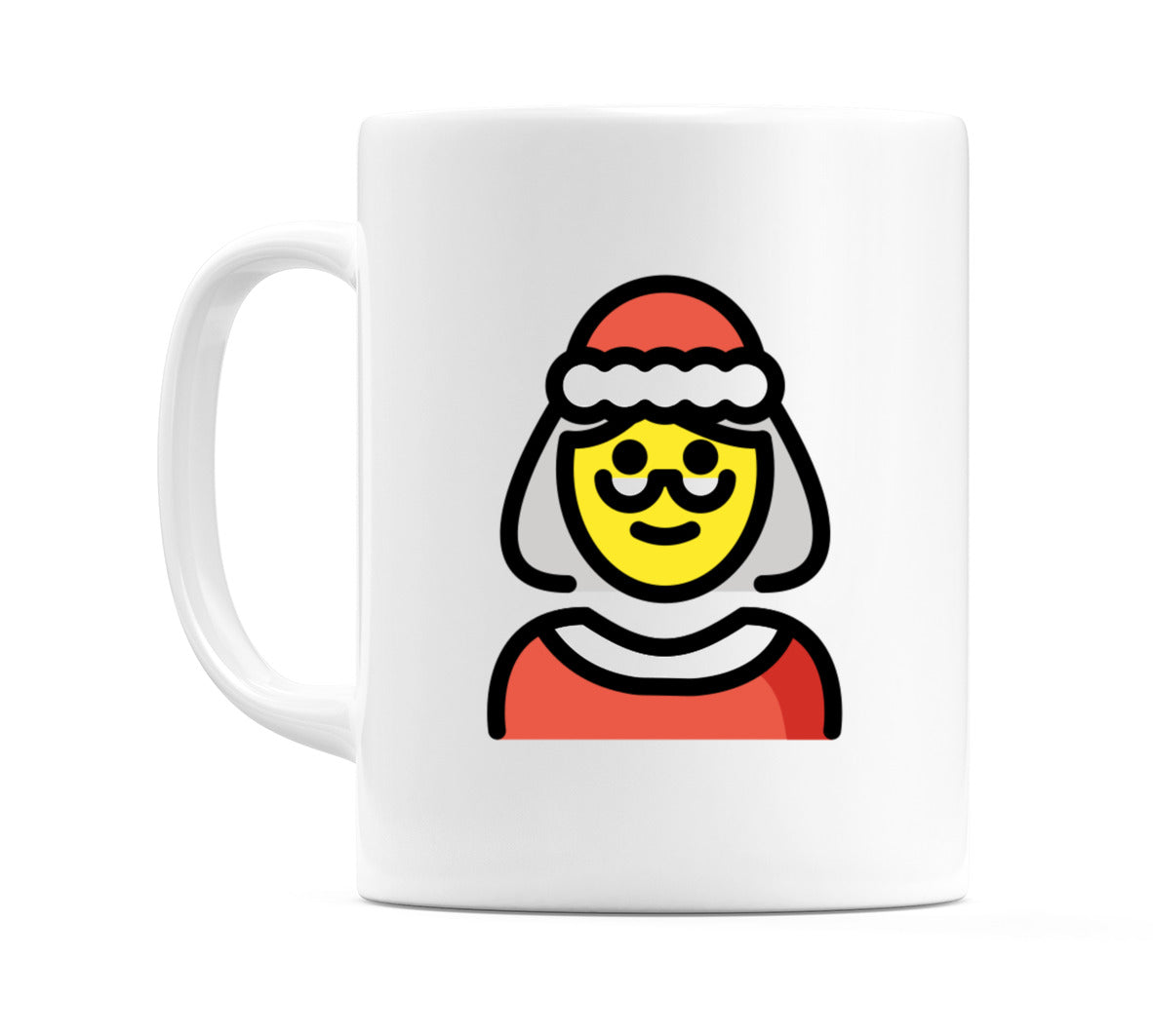 Mrs Claus Emoji Mug