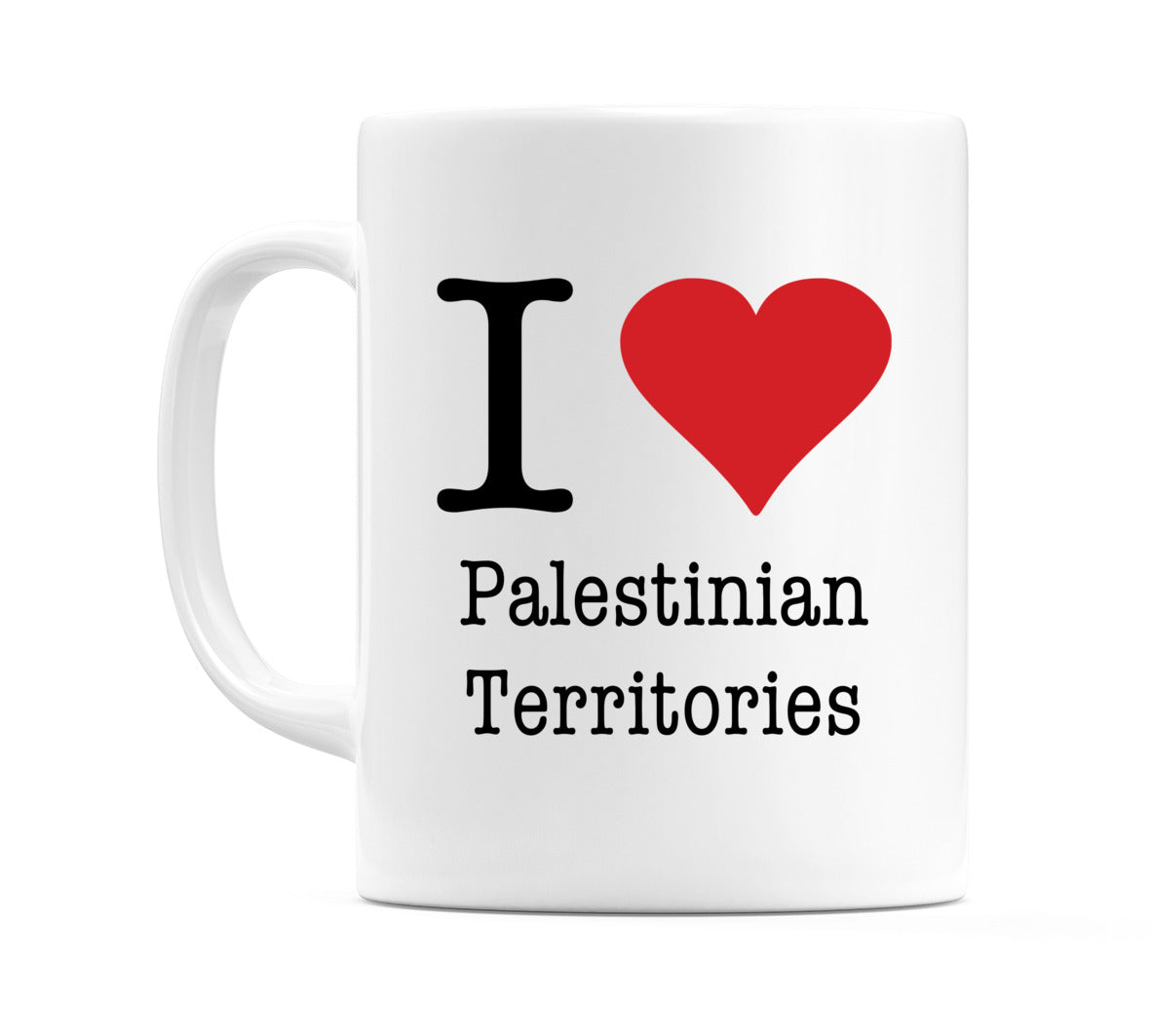 I Love Palestinian Territories Mug