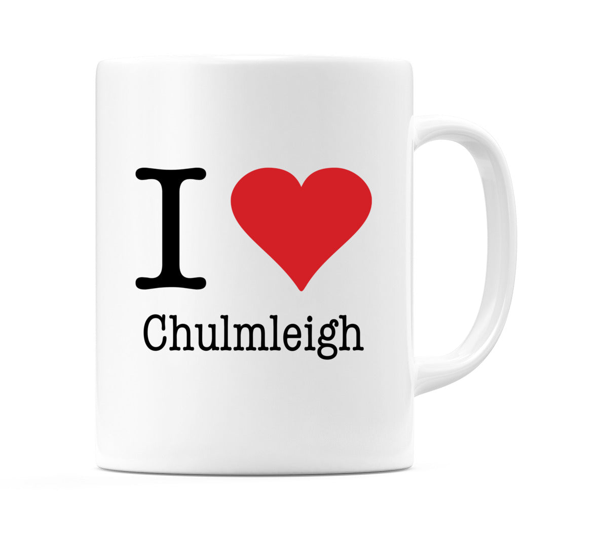 I Love Chulmleigh Mug