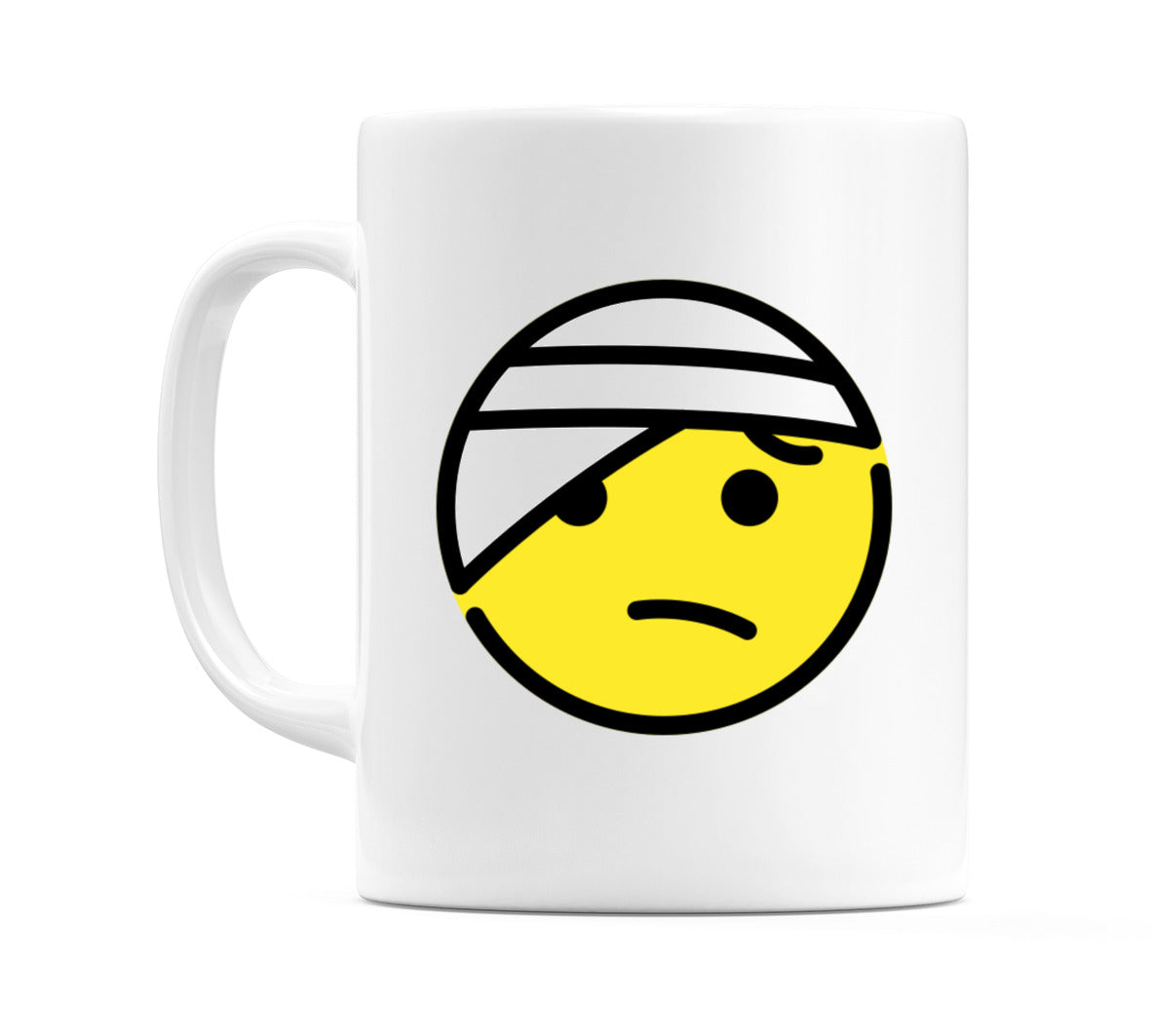 Face With Head-Bandage Emoji Mug