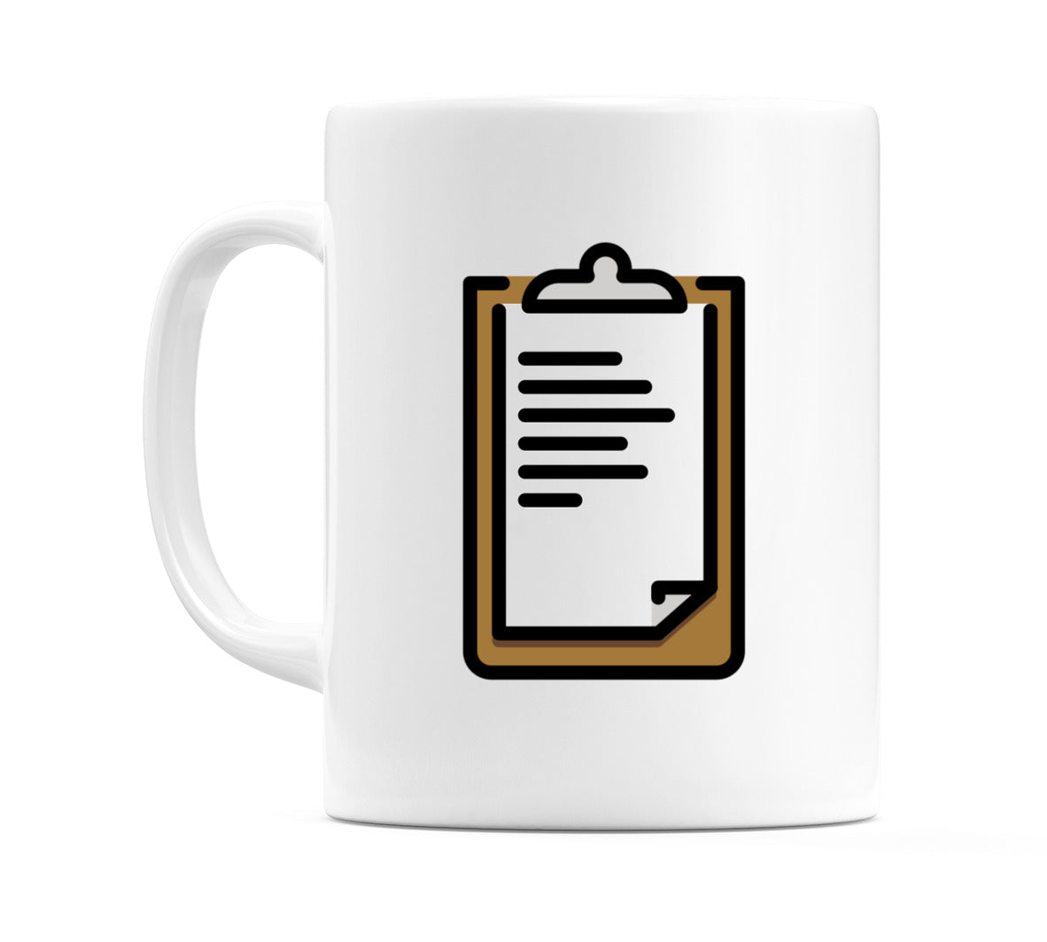 Clipboard Emoji Mug