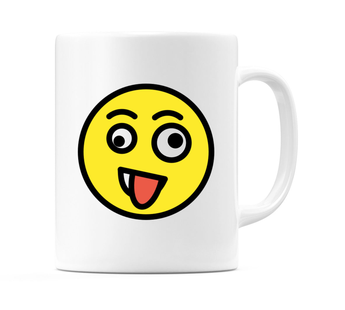 Zany Face Emoji Mug