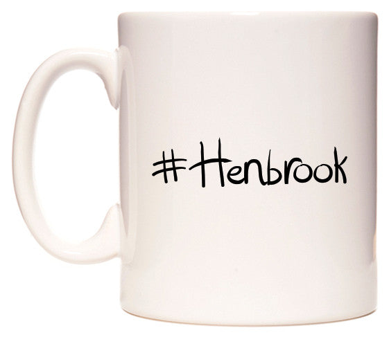 This mug features #Henbrook