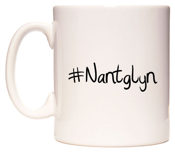 This mug features #Nantglyn
