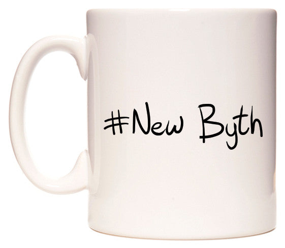 This mug features #New Byth