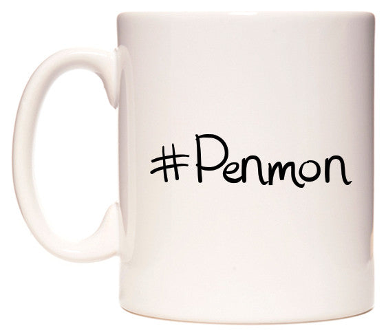This mug features #Penmon
