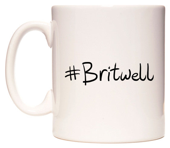 This mug features #Britwell