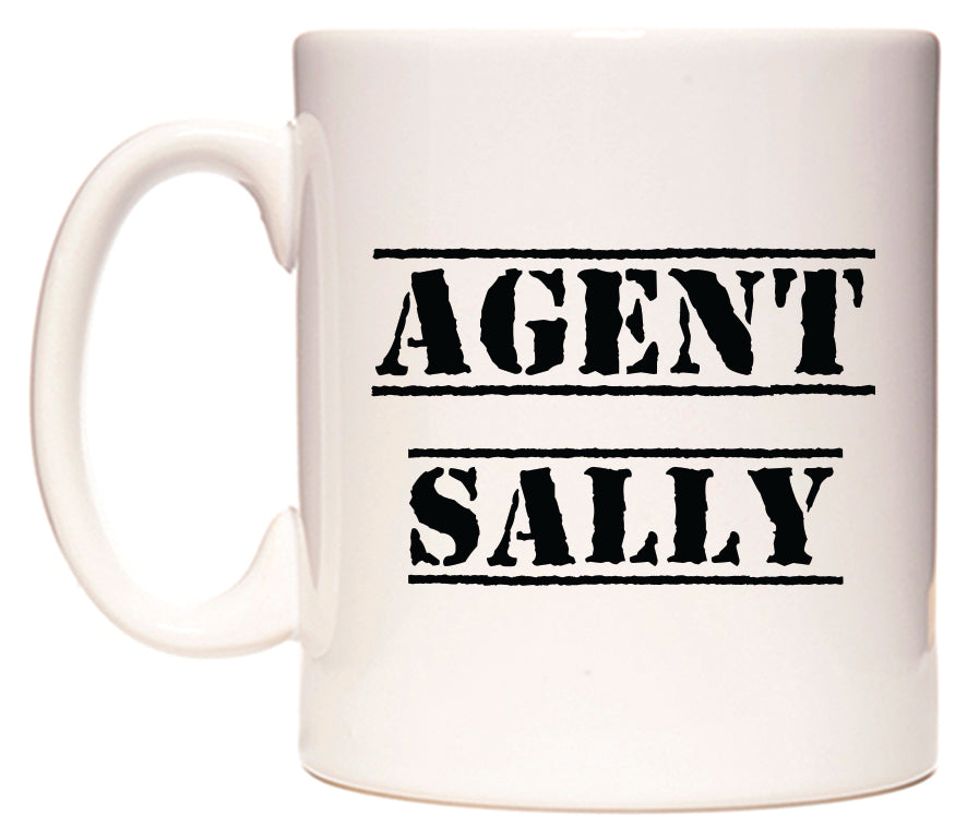 This mug features Agent Sally