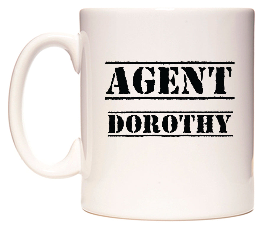 This mug features Agent Dorothy
