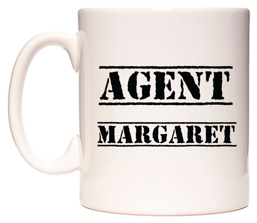 This mug features Agent Margaret