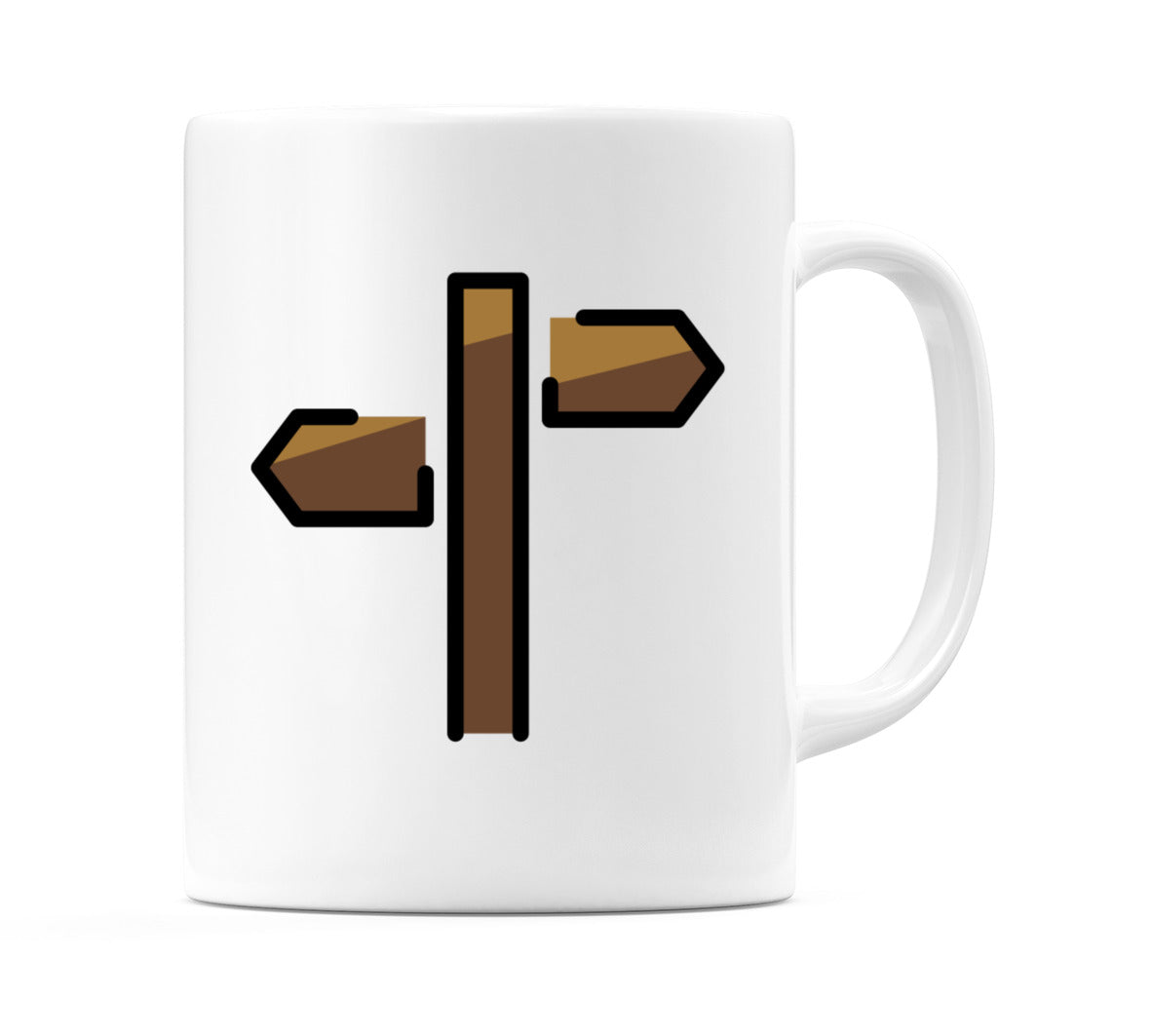 Signpost Emoji Mug