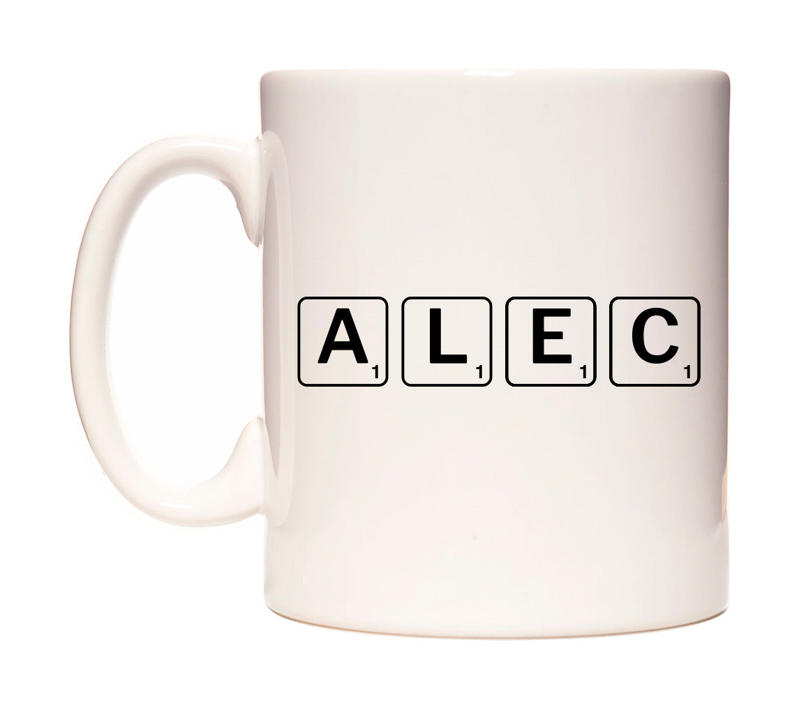 Alec - Scrabble Themed Mug