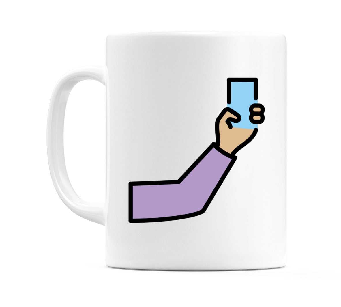 Selfie: Medium-Light Skin Tone Emoji Mug