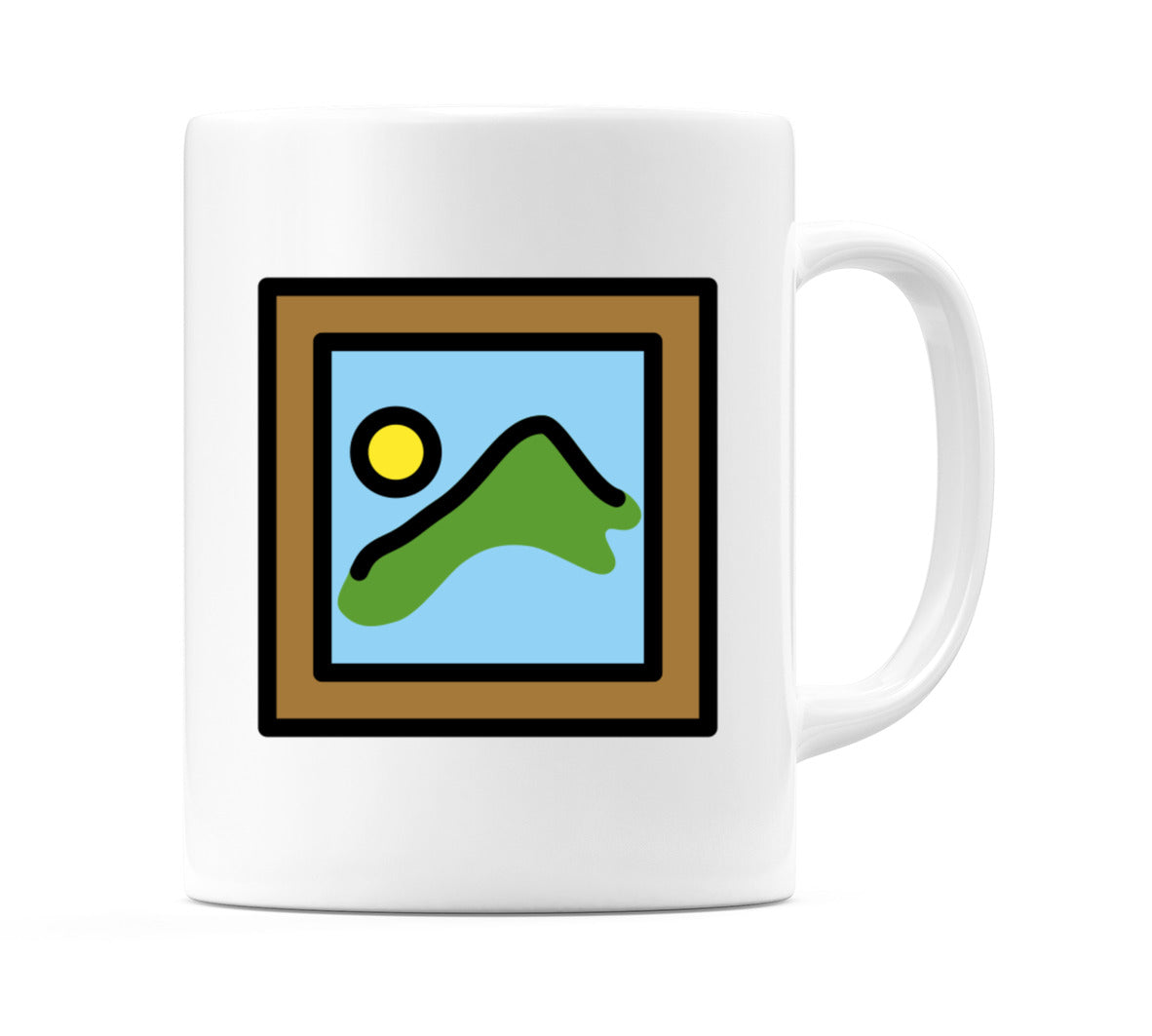 Framed Picture Emoji Mug