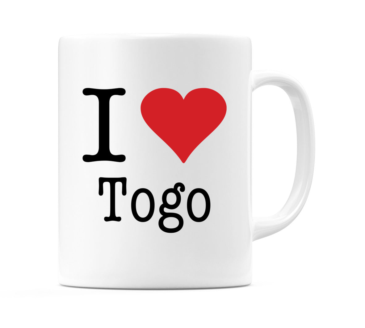 I Love Togo Mug