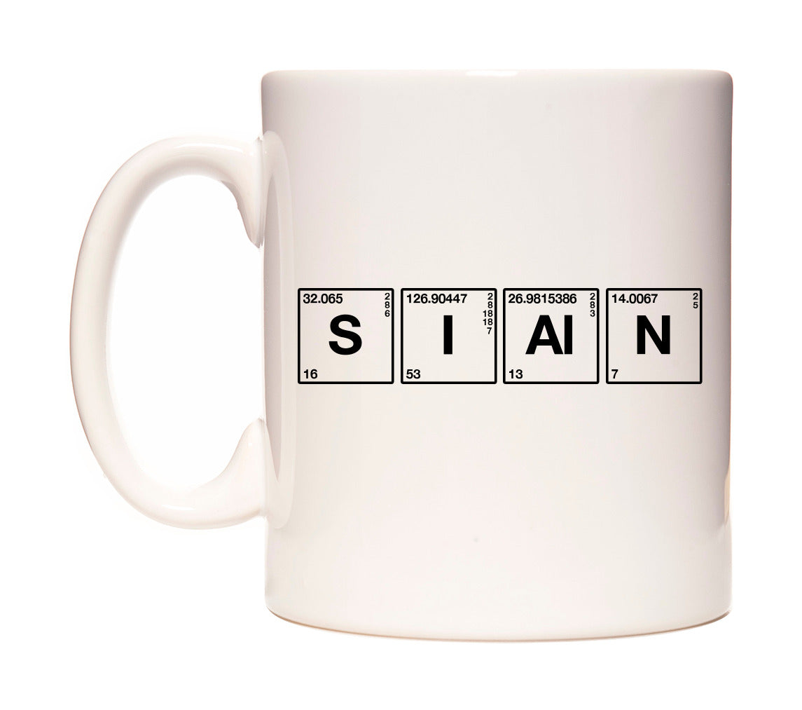 Sian - Chemistry Themed Mug