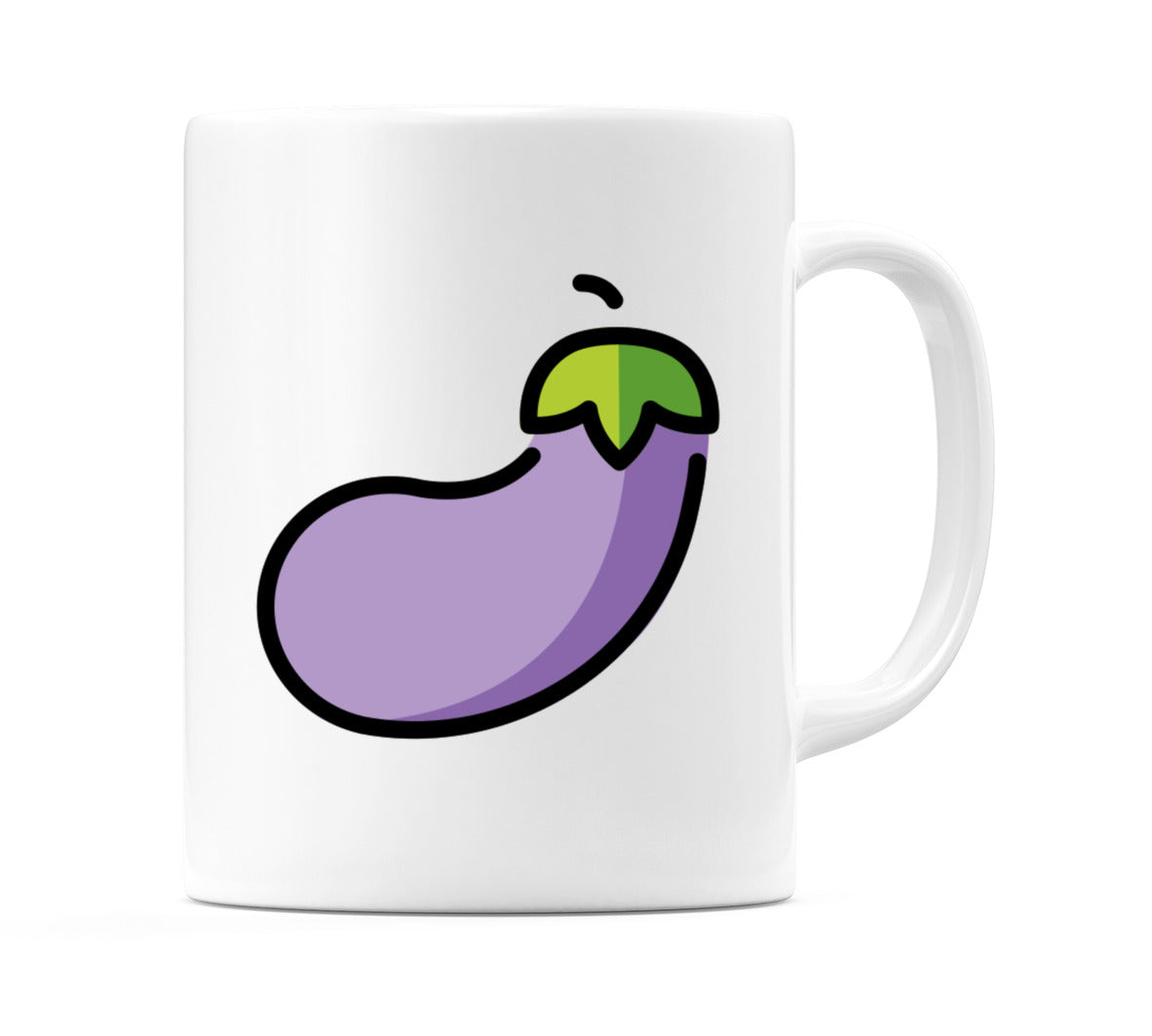 Eggplant Emoji Mug