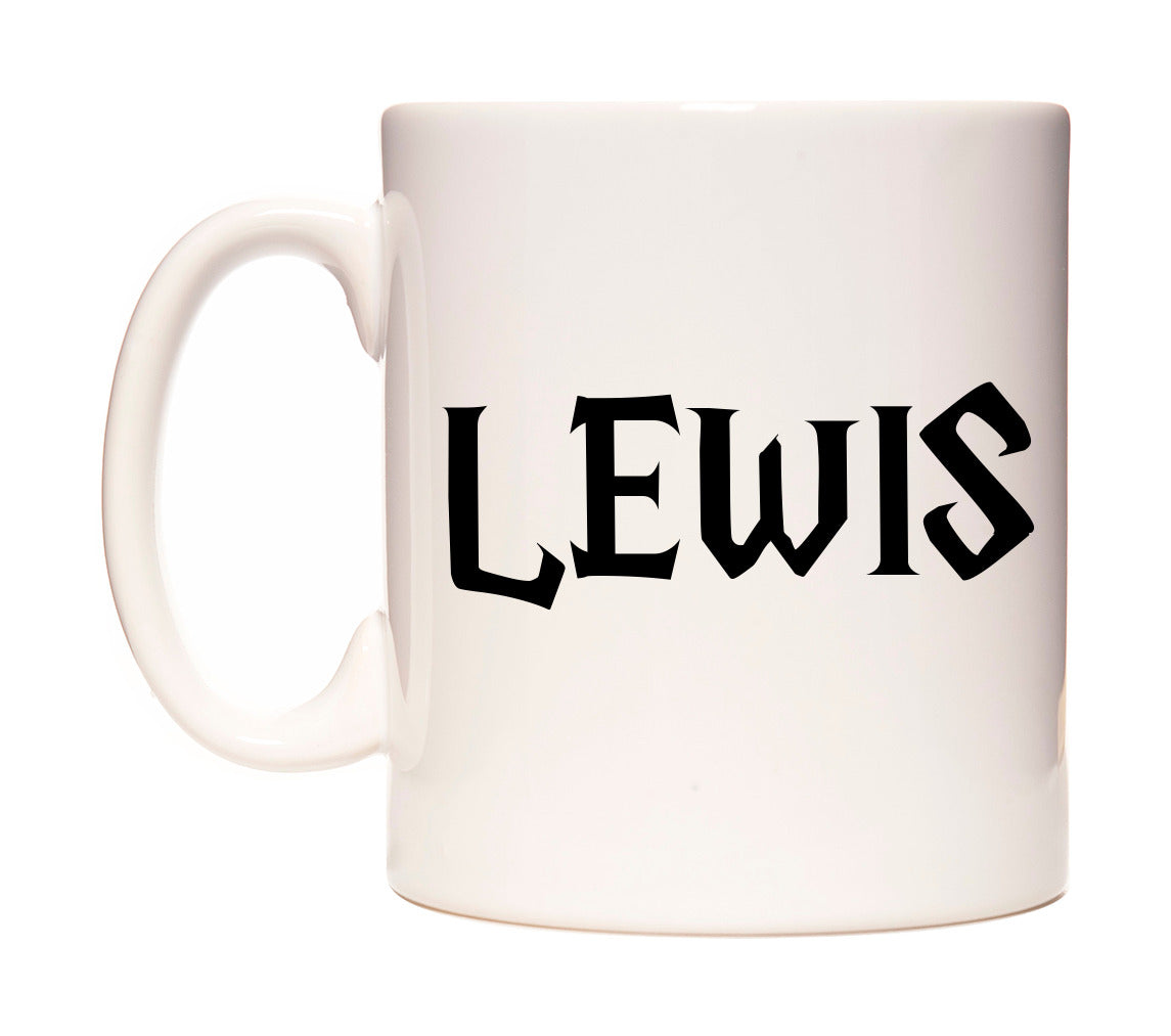Lewis - Wizard Themed Mug
