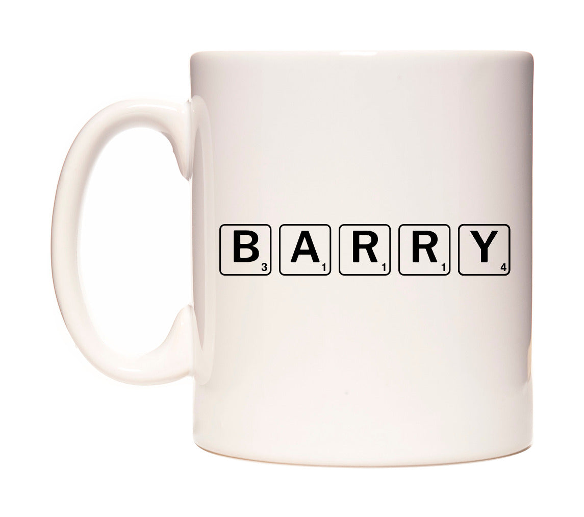 Barry - Scrabble Themed Mug