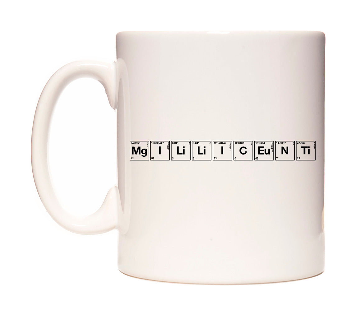 Millicent - Chemistry Themed Mug