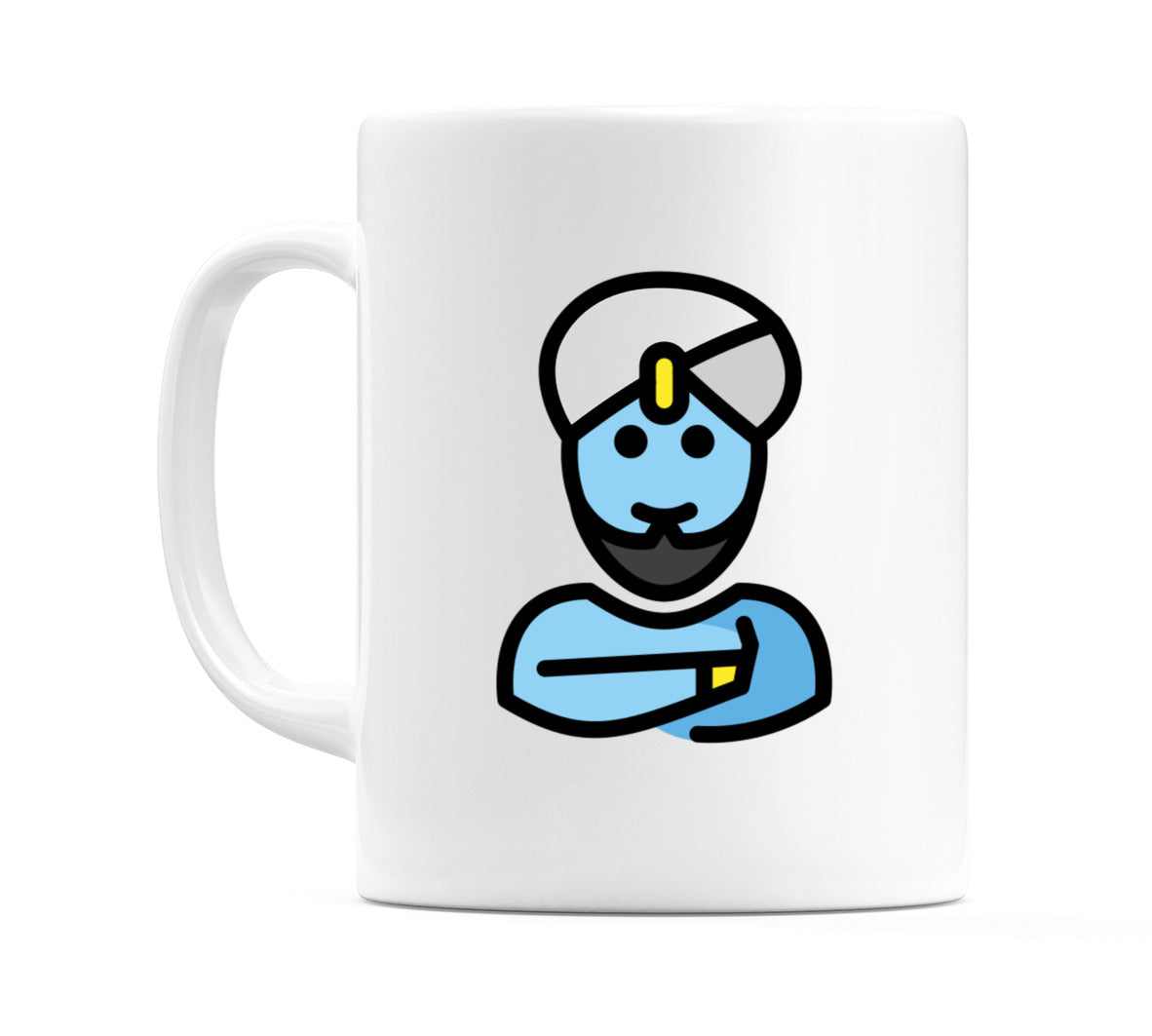 Male Genie Emoji Mug