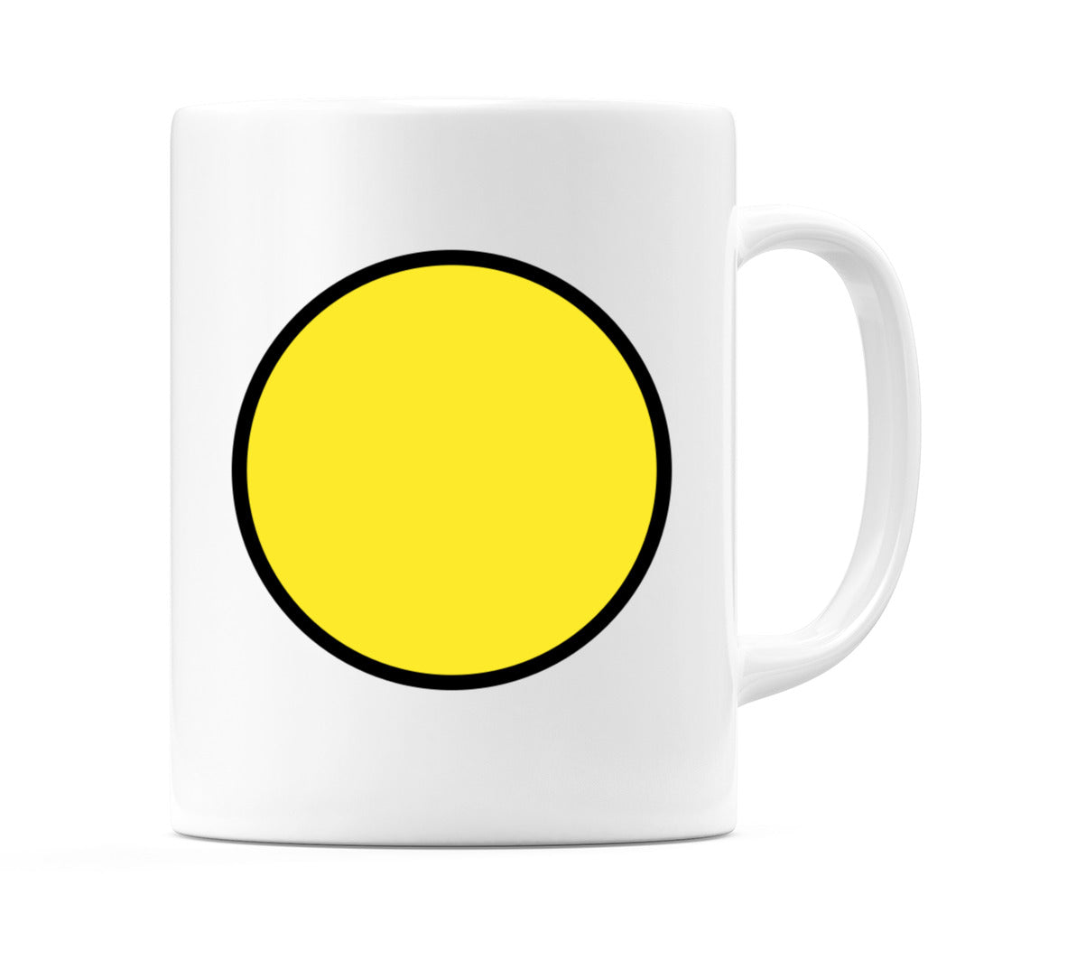Yellow Circle Emoji Mug