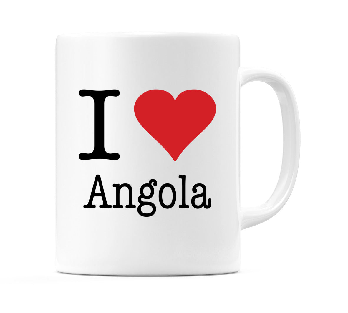 I Love Angola Mug