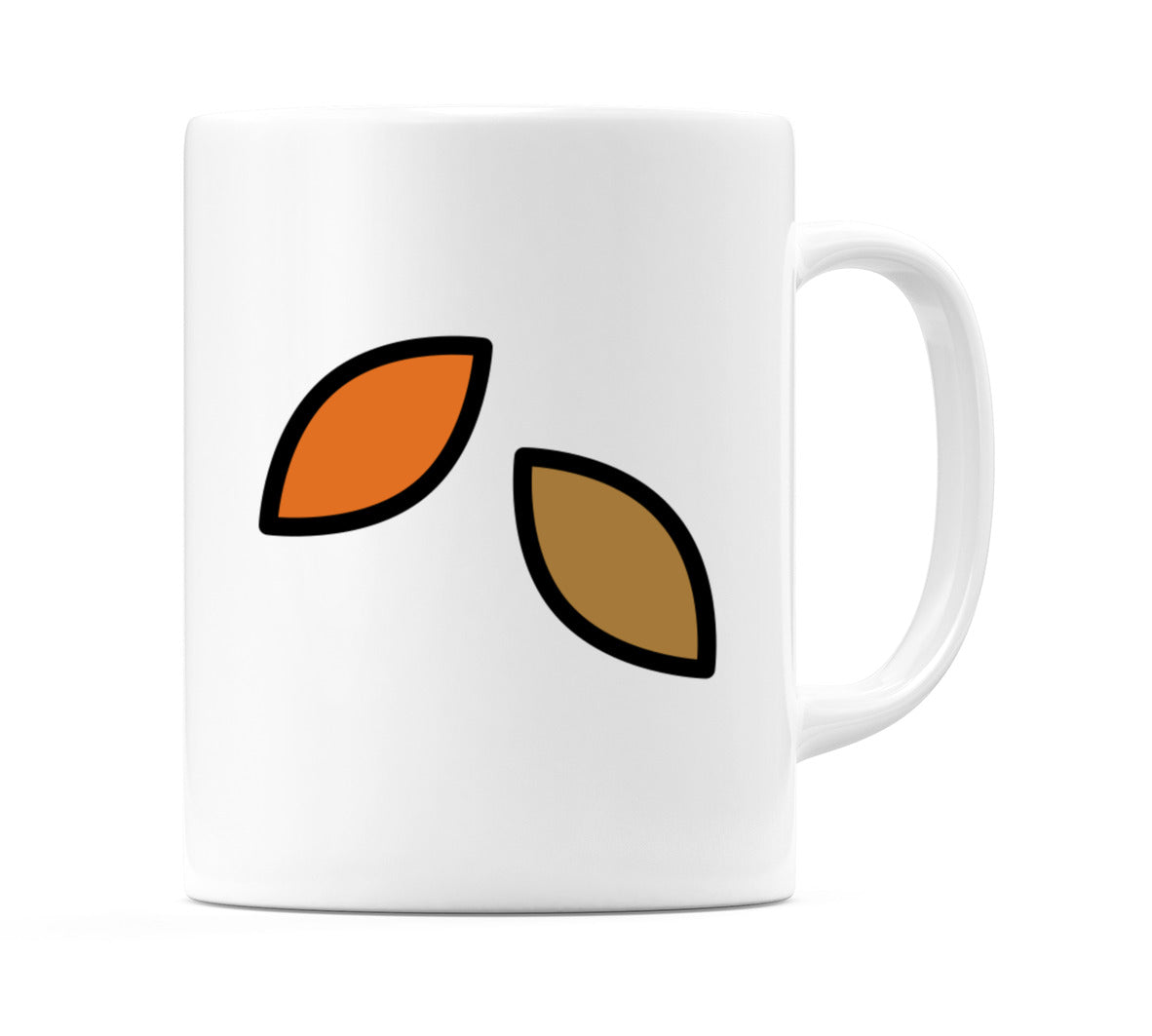Fallen Leaf Emoji Mug