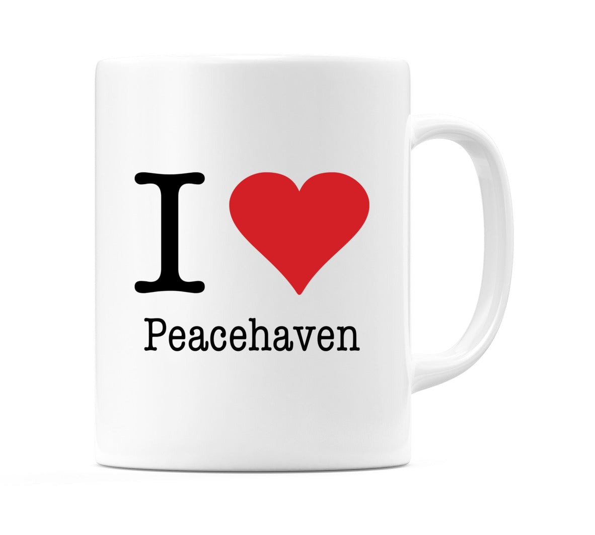 I Love Peacehaven Mug