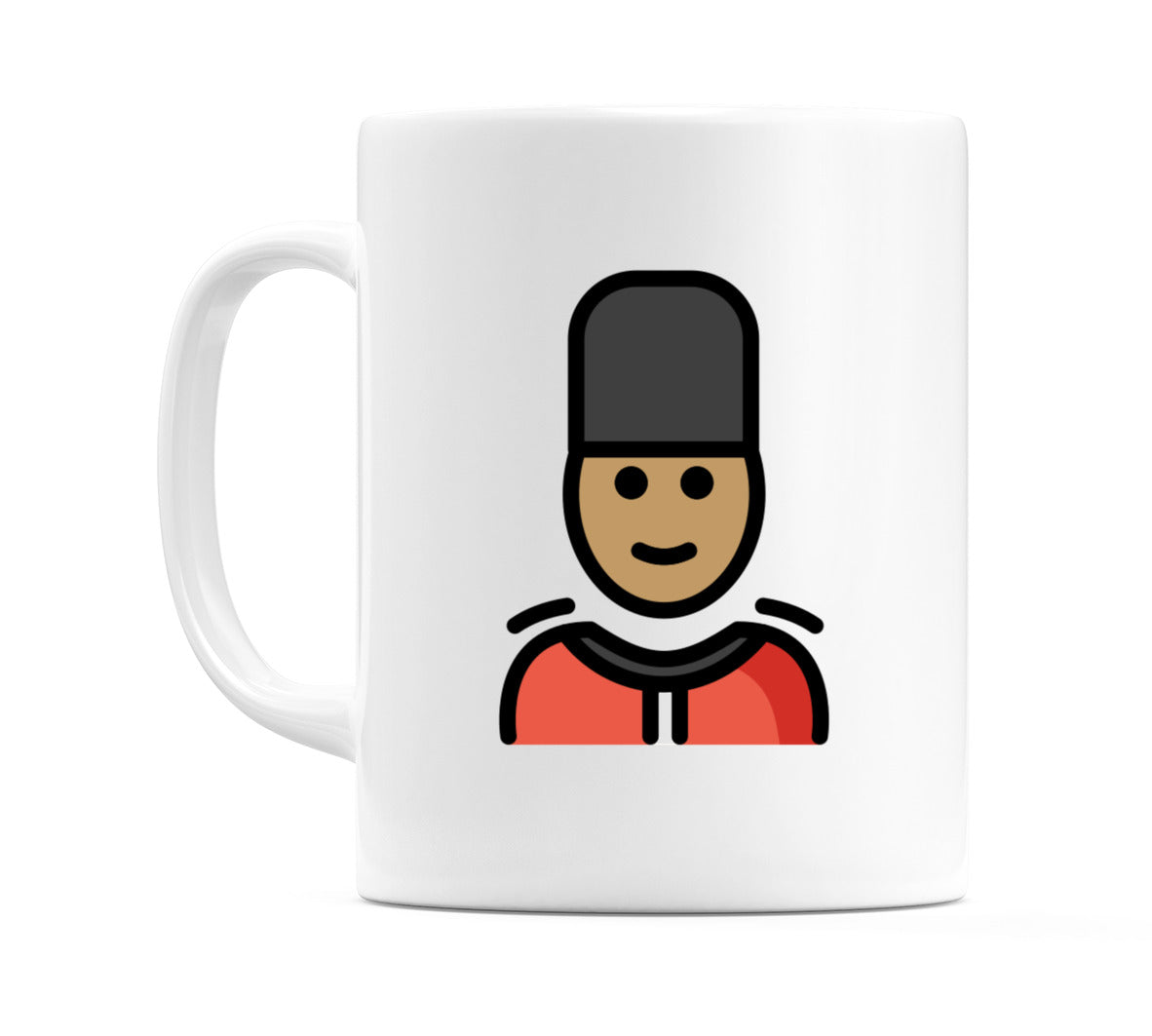 Guard: Medium Skin Tone Emoji Mug