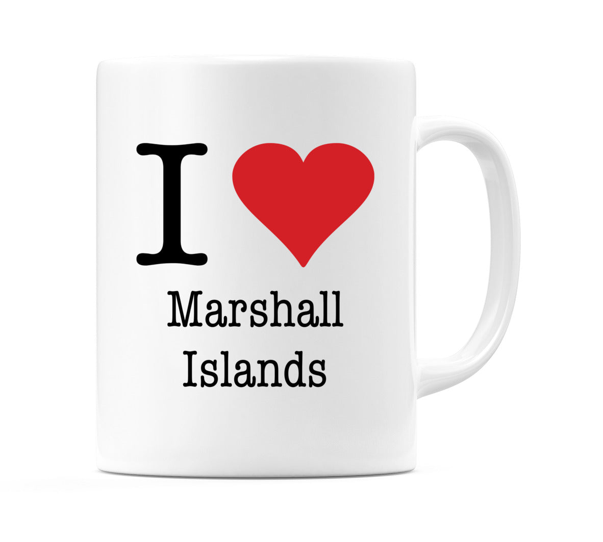 I Love Marshall Islands Mug
