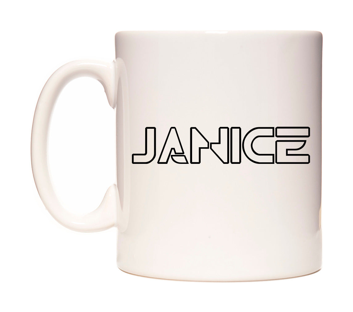 Janice - Tron Themed Mug