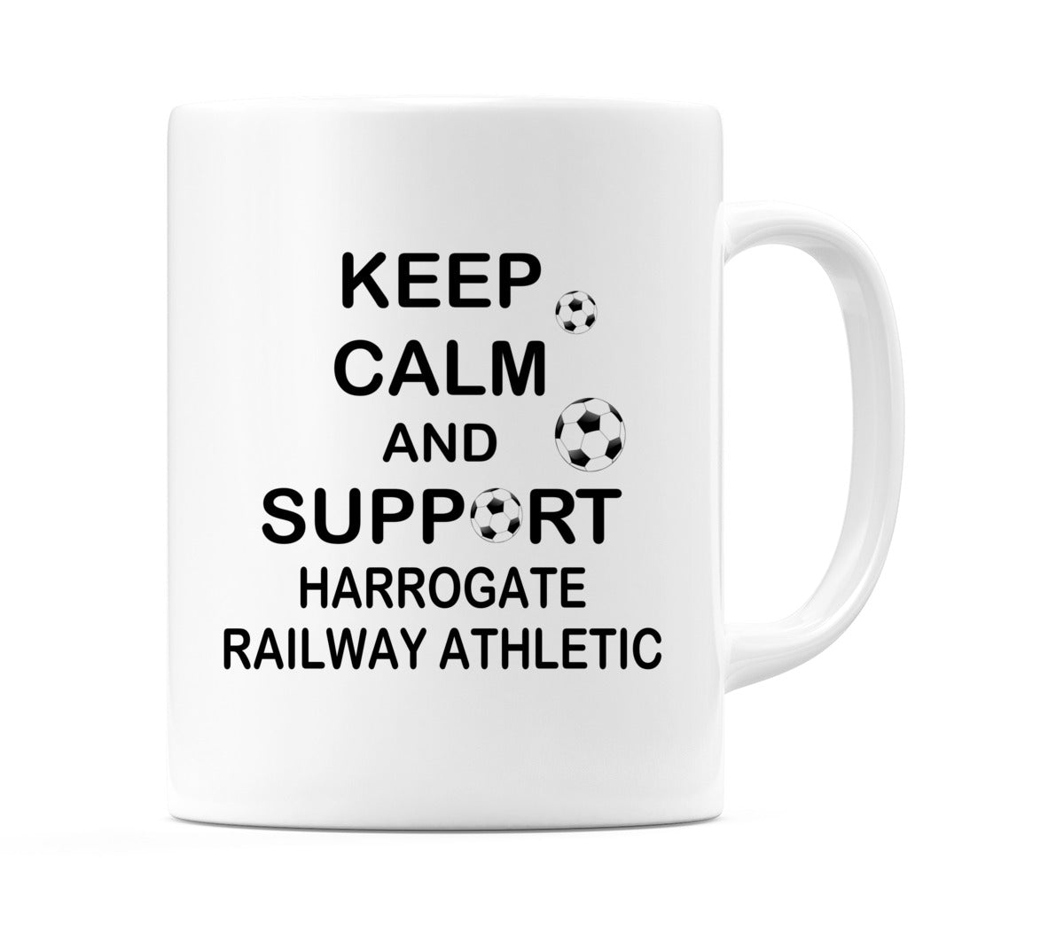 Keep Calm And Support Harrogate Railway Athletic Mug