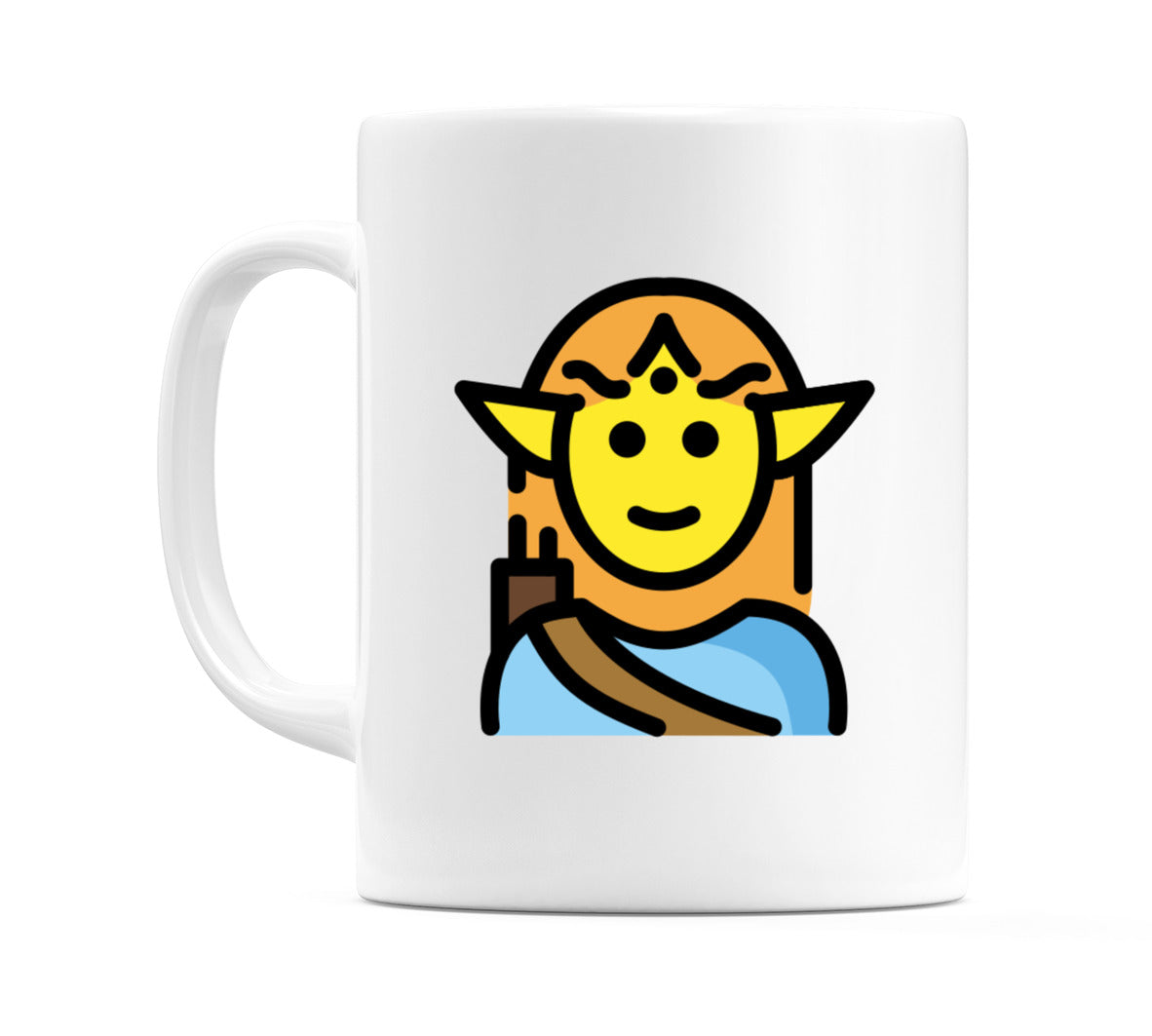 Male Elf Emoji Mug