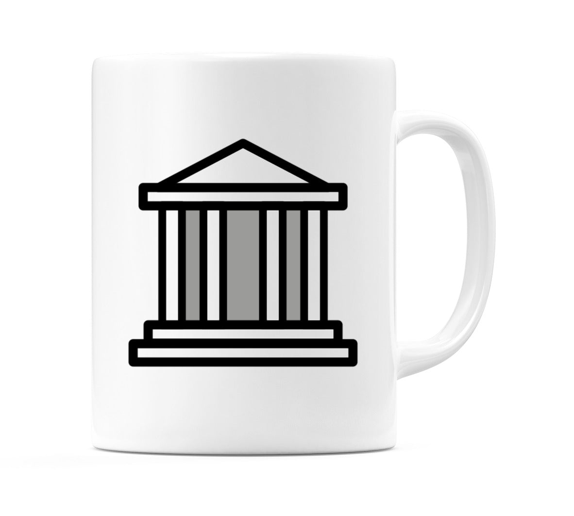 Classical Building Emoji Mug